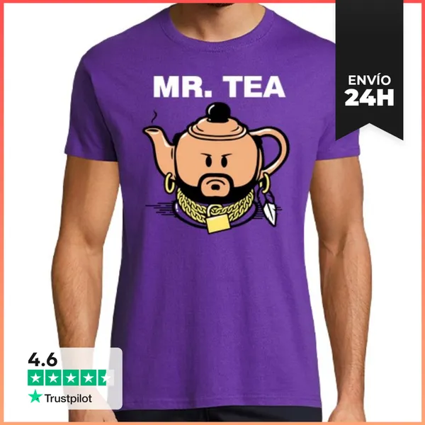Camiseta Hombre Clásica Mr Tea LaTostadora
