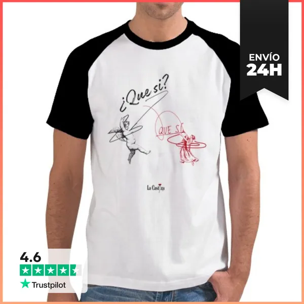 Camiseta Hombre, Estilo Béisbol Diseño 4744773 LaTostadora