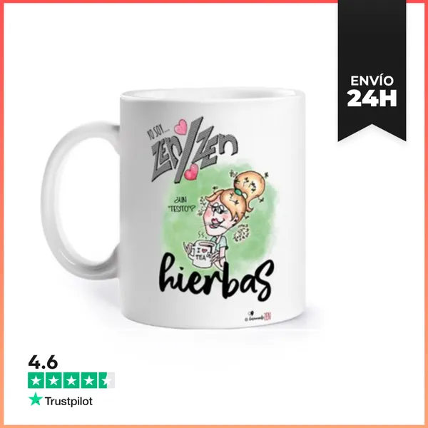 Taza ZenxZen HIERBAS LaTostadora