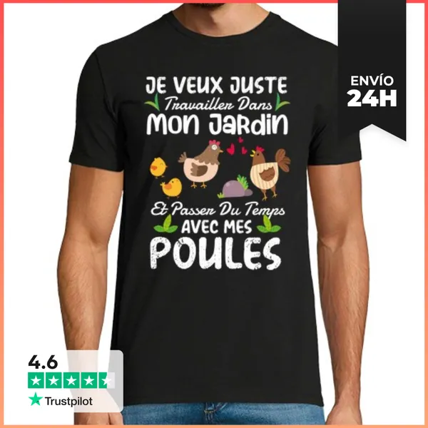 Camiseta Hombre Clásica Regalo De Jardinería De Humor De Jardín