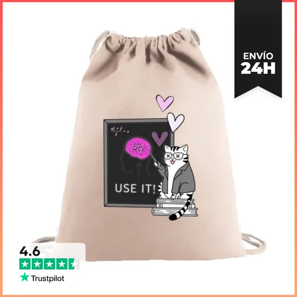 Mochila Saco Con Cuerdas Error Matemático Simplificación Mochila