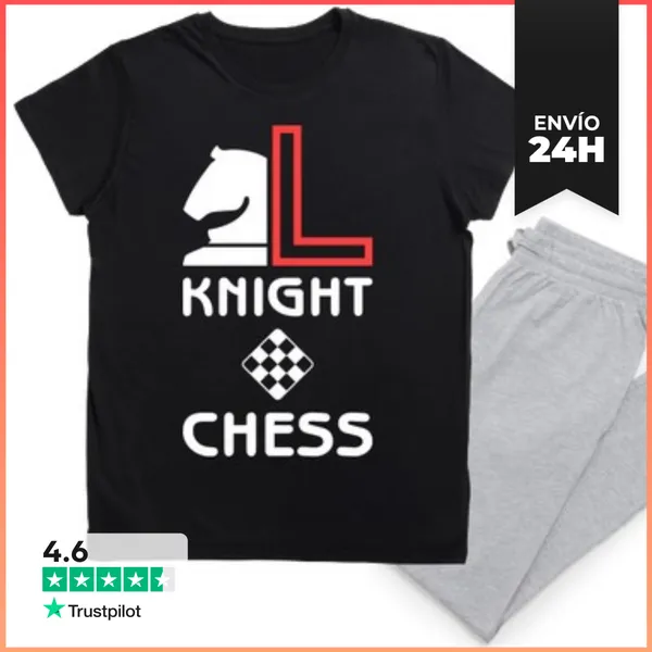 Pijama CABALLO DE AJEDREZ - L - 2 LaTostadora