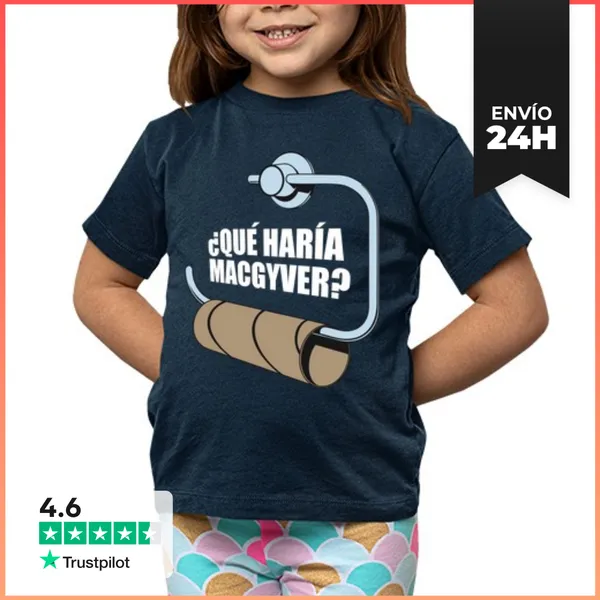 Camiseta Clásica Para Niños Que Haria MacGyver LaTostadora