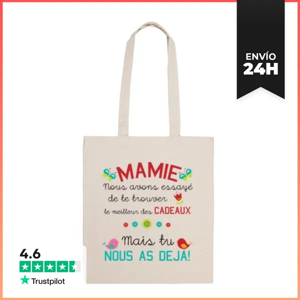Bolsa De Tela Abuela Mejores Regalos Regalo De Humor LaTostadora