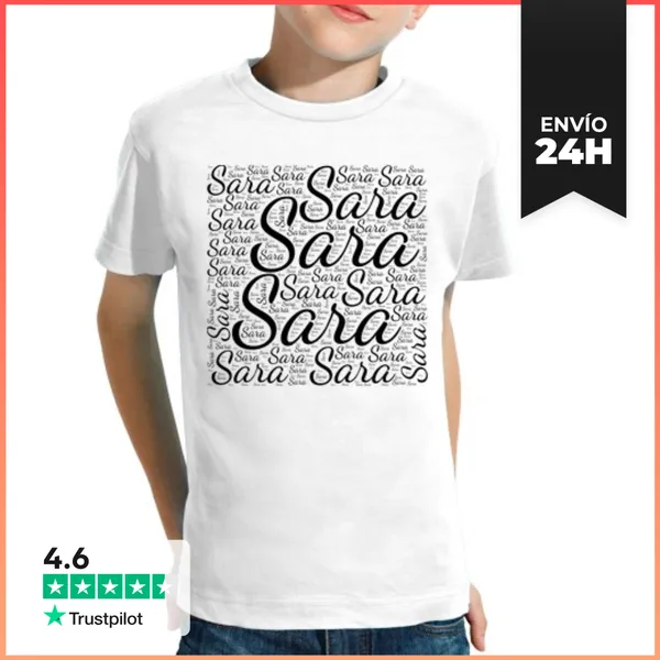Camiseta Clásica Para Niños Sara LaTostadora