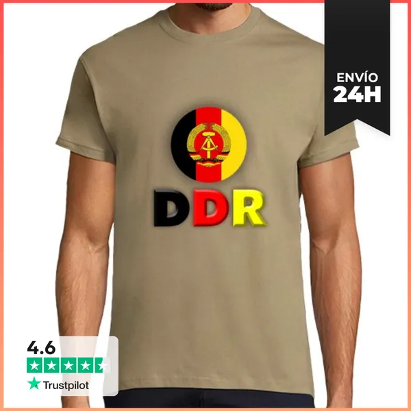 Camiseta Hombre Clásica DDR LaTostadora