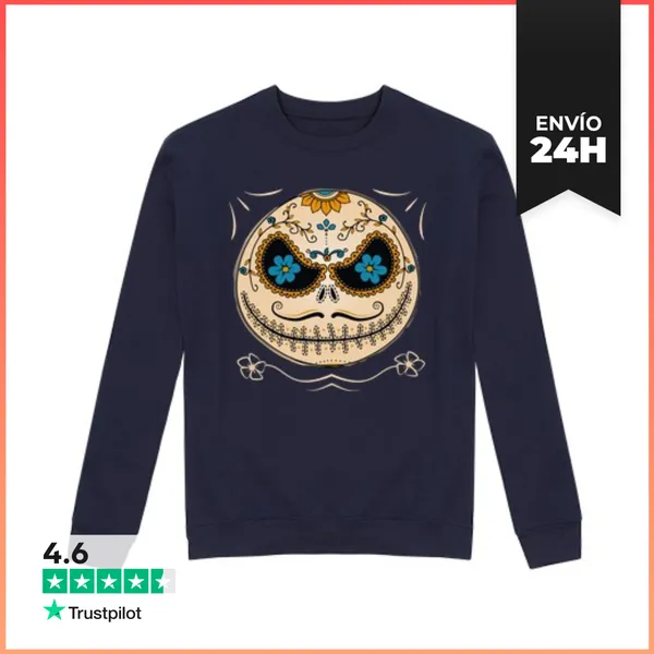 Sudadera Unisex Jack Calavera LaTostadora