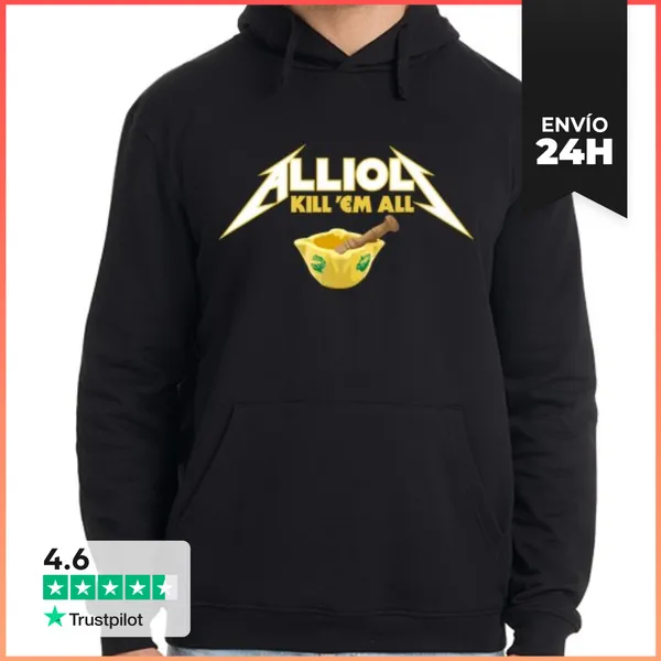 Sudadera Unisex Con Capucha Allioli LaTostadora