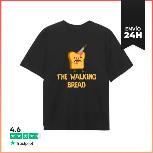 Camiseta Oversize Pan Caminante LaTostadora