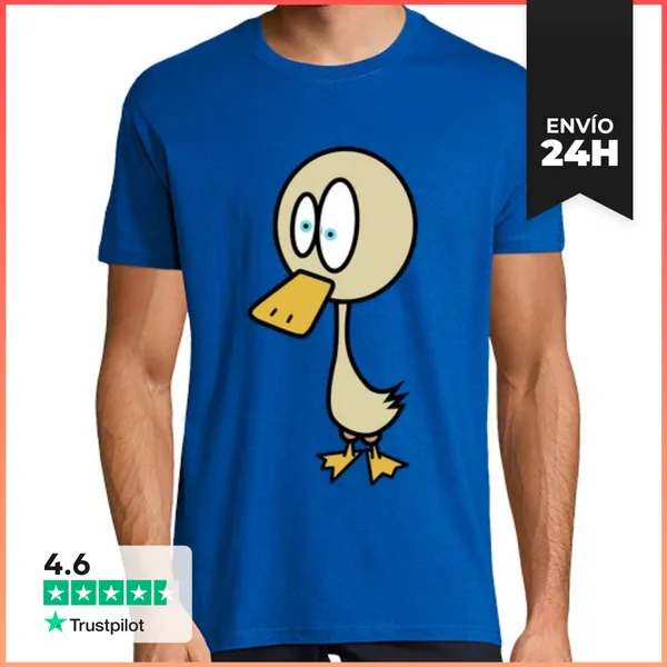Camiseta Hombre Clásica El Pato Chivato - 2 - Hombre Normal