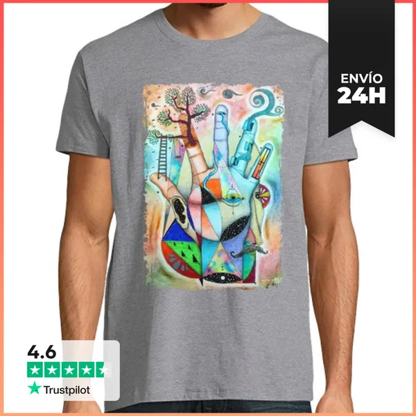 Camiseta Hombre Clásica Camiseta Hombre Elemental LaTostadora