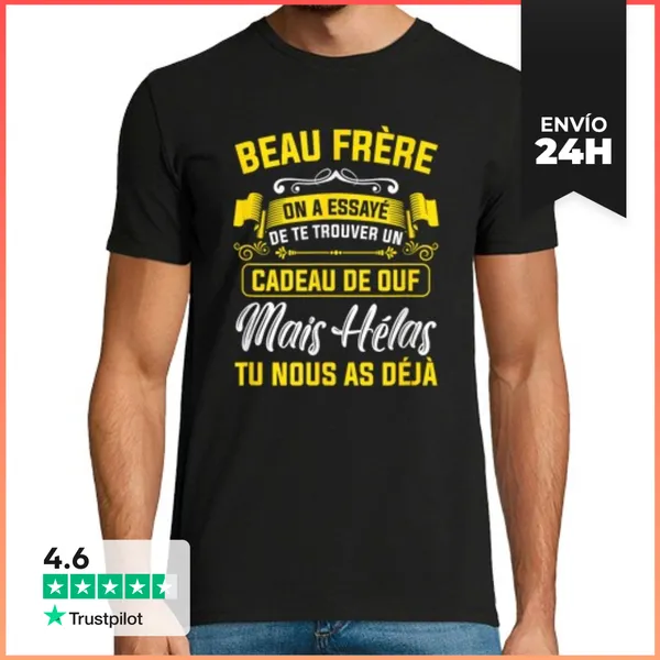 Camiseta Hombre Clásica Cuñado Cita Mensaje Humor Sarcástico Fa