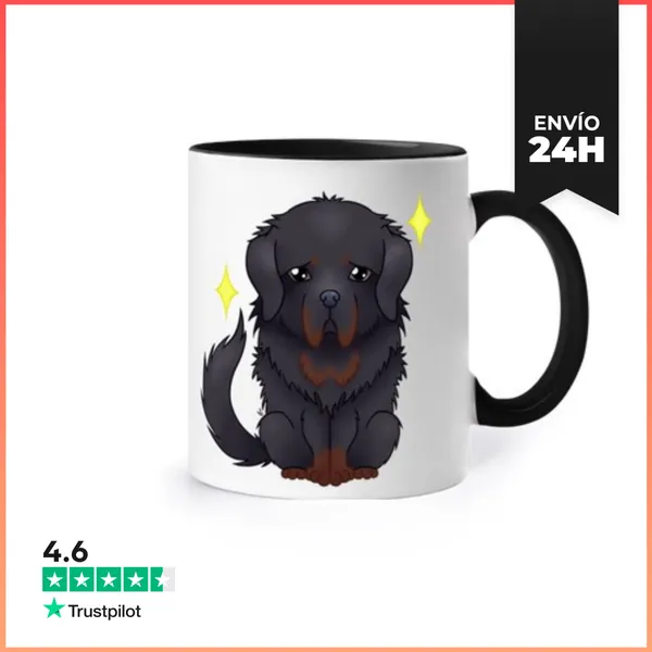 Taza De Colores Mastín Tibetano LaTostadora