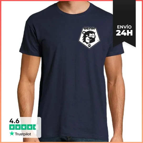 Camiseta Hombre Clásica LOGO BEAR LaTostadora