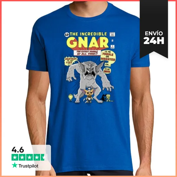 Camiseta Hombre Clásica The Incredible Gnar LaTostadora