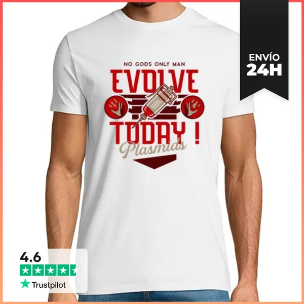 Camiseta Hombre Clásica Evolve Today LaTostadora
