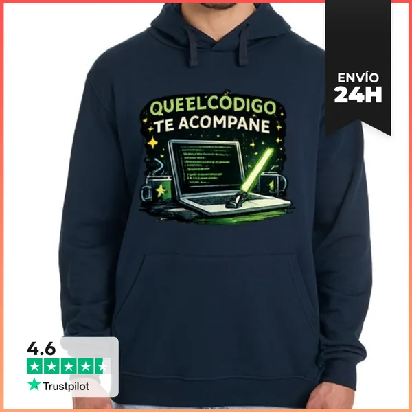 Sudadera Unisex Con Capucha Código LaTostadora