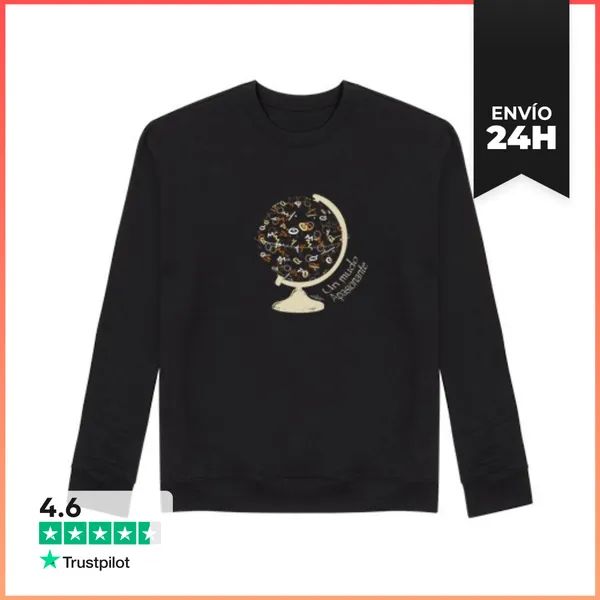 Sudadera Unisex Mundo 2 LaTostadora