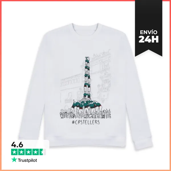 Sudadera Unisex Castellers LaTostadora