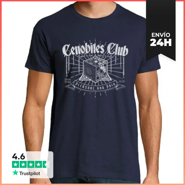 Camiseta Hombre Clásica Cenobites Club (White) LaTostadora