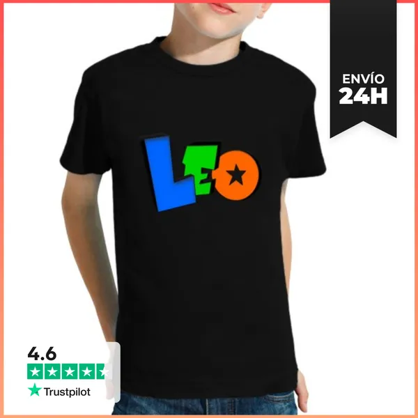 Camiseta Clásica Para Niños León LaTostadora