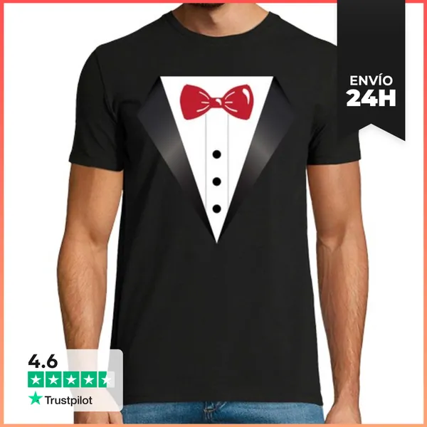 Camiseta Hombre Clásica Novio LaTostadora