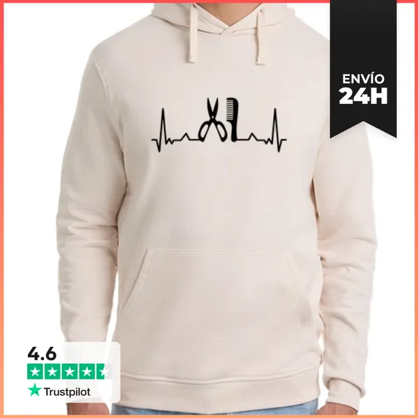 Sudadera Unisex Con Capucha Peluquería Y Peluquería Regalos De