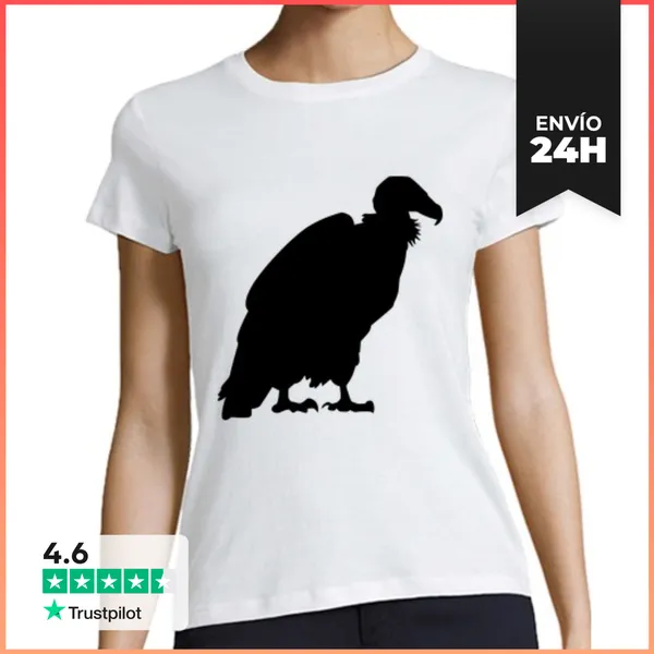Camiseta Mujer Clásica Buitre LaTostadora