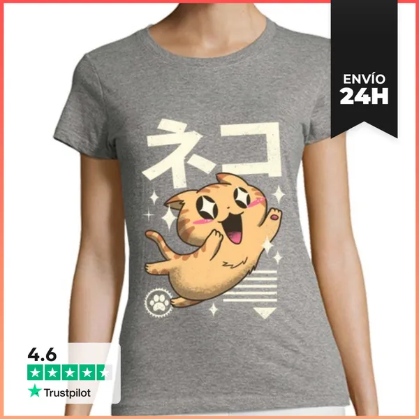 Camiseta Mujer Clásica Camisa Felpa Kawaii Para Mujer LaTostadora