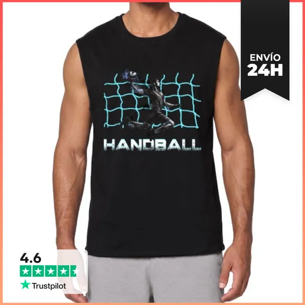 Camiseta Sin Mangas Diseño 4572796, Handball LaTostadora