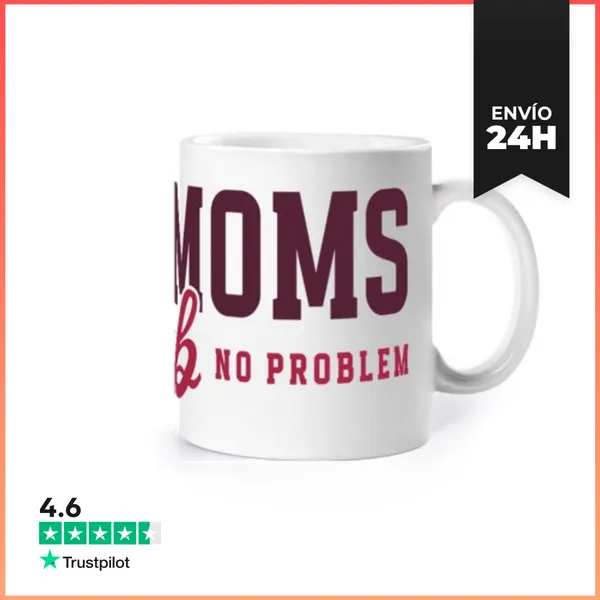 Taza TIRED MOMS CLUB NO SLEEP NO PROBLEM LaTostadora