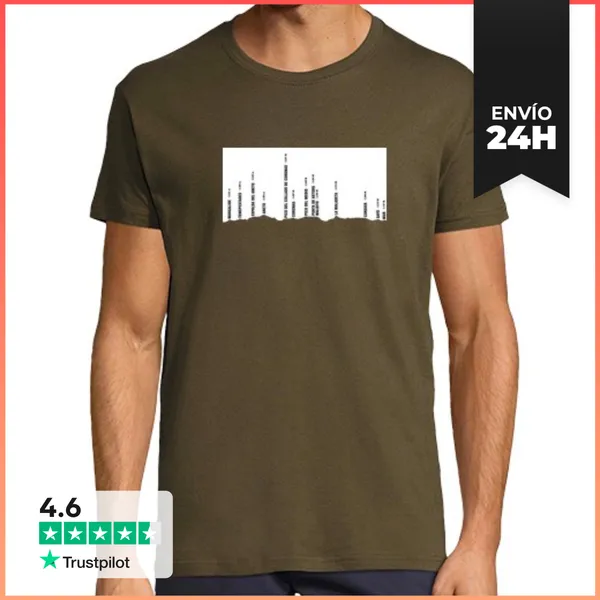 Camiseta Hombre Clásica Macizo Aneto - Pirineos LaTostadora