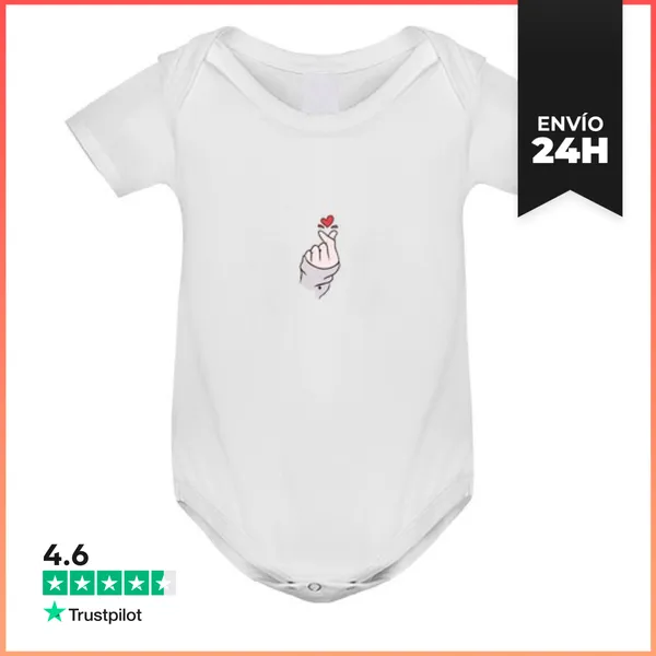 Body Bebé Gesto De Saranghae Fc LaTostadora