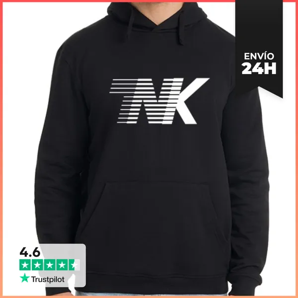 Sudadera Unisex Con Capucha TNK Blanco LaTostadora