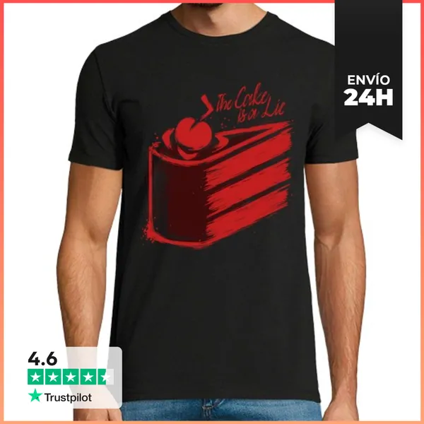 Camiseta Hombre Clásica La Mentira LaTostadora