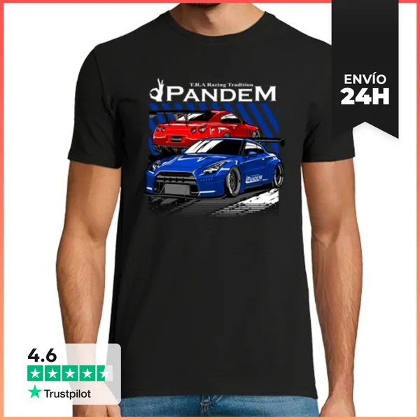 Camiseta Hombre Clásica Pandem R35 LaTostadora