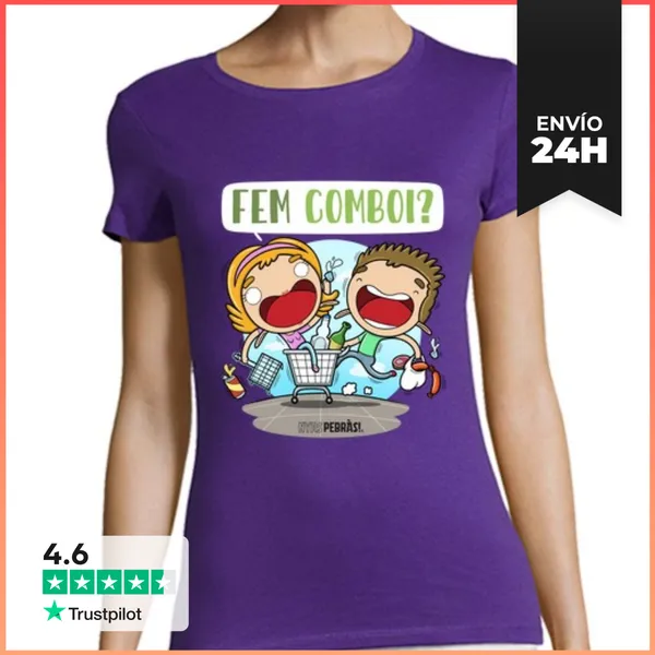 Camiseta Mujer Clásica Fem Comboi LaTostadora