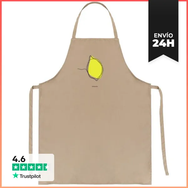 Delantal LIMÓN MANDIL LaTostadora