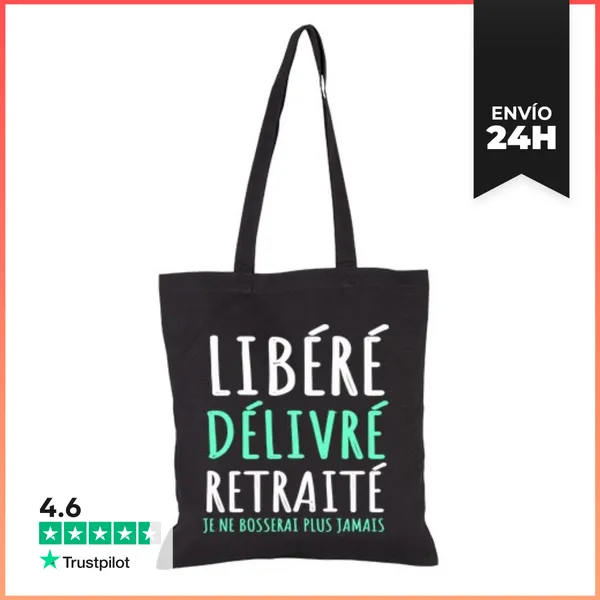 Bolsa De Tela Regalo De Humor Jubilado Lanzado Lanzad LaTostadora