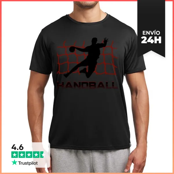 Camiseta Deportiva Hombre Diseño 2859520, Handball LaTostadora