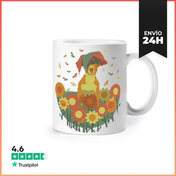 Taza Podenco En El Campo LaTostadora