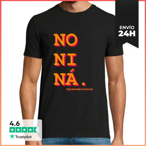 Camiseta Hombre Clásica Camiseta Noniná LaTostadora