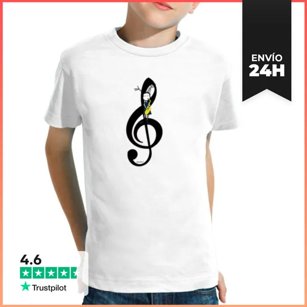 Camiseta Clásica Para Niños Saxo Life LaTostadora