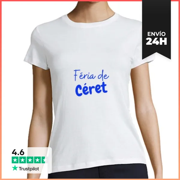Camiseta Mujer Clásica Feria Ceret LaTostadora