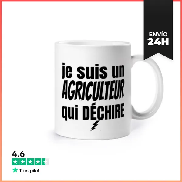Taza Granjero Rasgando LaTostadora