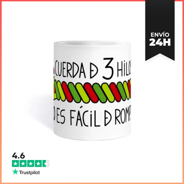 Taza Cuerda 3 Hilos Green LaTostadora