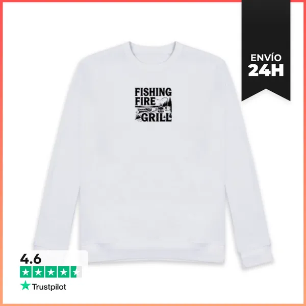 Sudadera Unisex Barbacoa De Fuego De Campamento LaTostadora