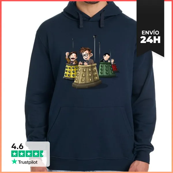 Sudadera Unisex Con Capucha Baby Doctors LaTostadora