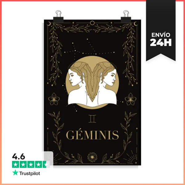 Póster Vertical Géminis LaTostadora