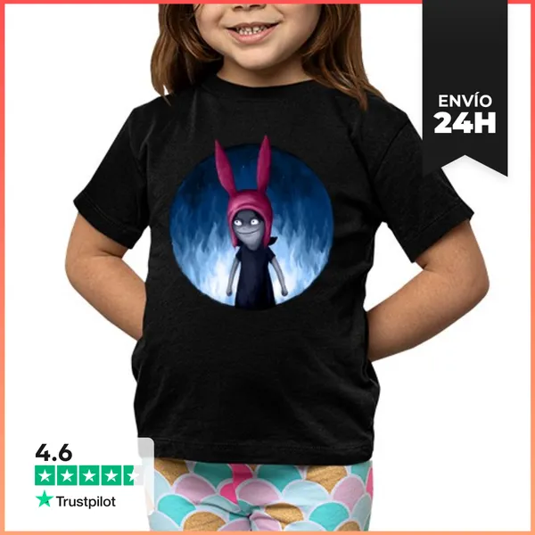 Camiseta Clásica Para Niños Conejo LaTostadora